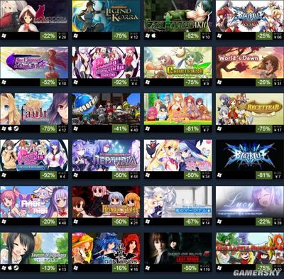 Steam动漫周特惠 二次元游戏狂欢，开发者的创意与机遇